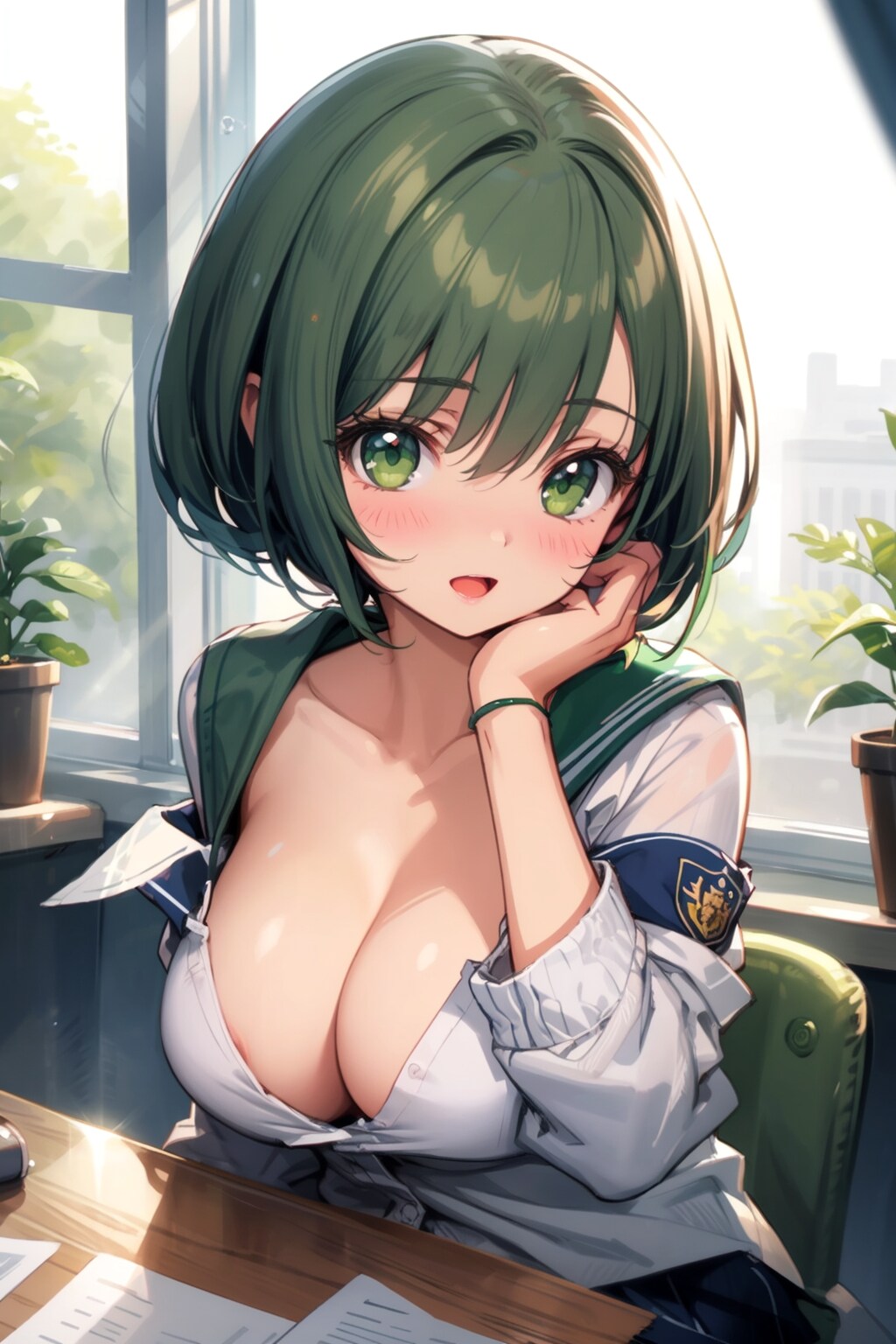 たかし先輩、疲れてますね…おっぱい揉みますか？