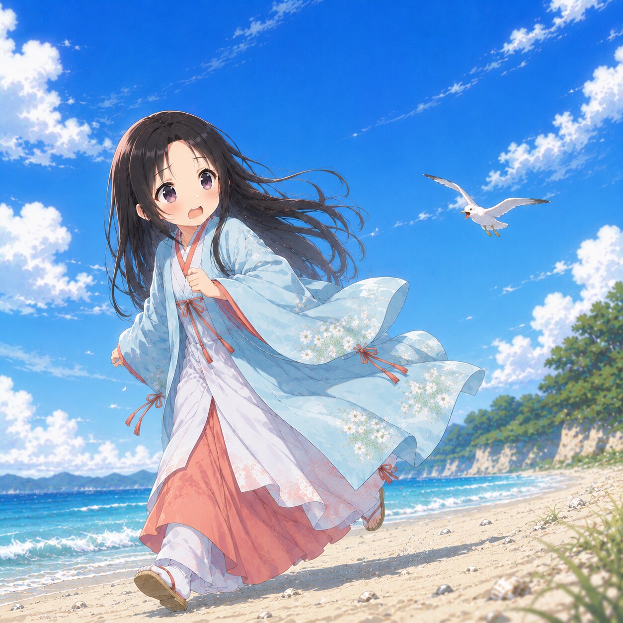 平安貴族幼女 | の人気AIイラスト・グラビア