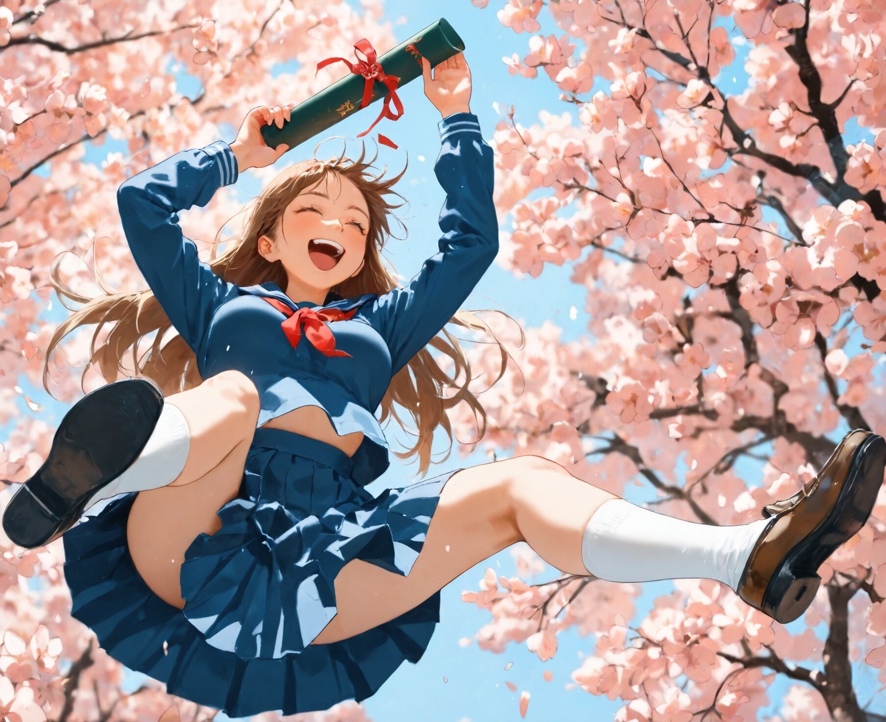 満面笑