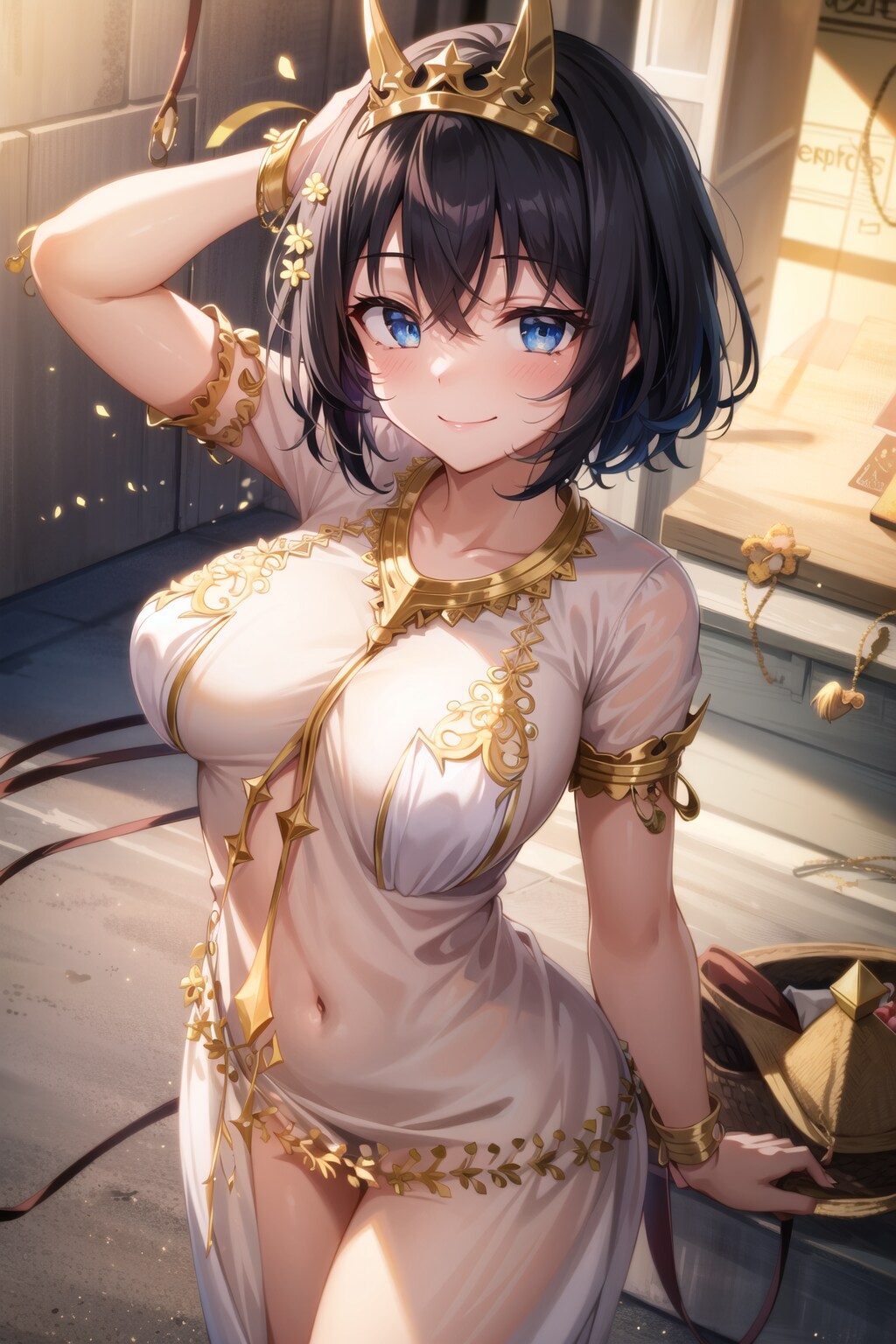中東系褐色少女２