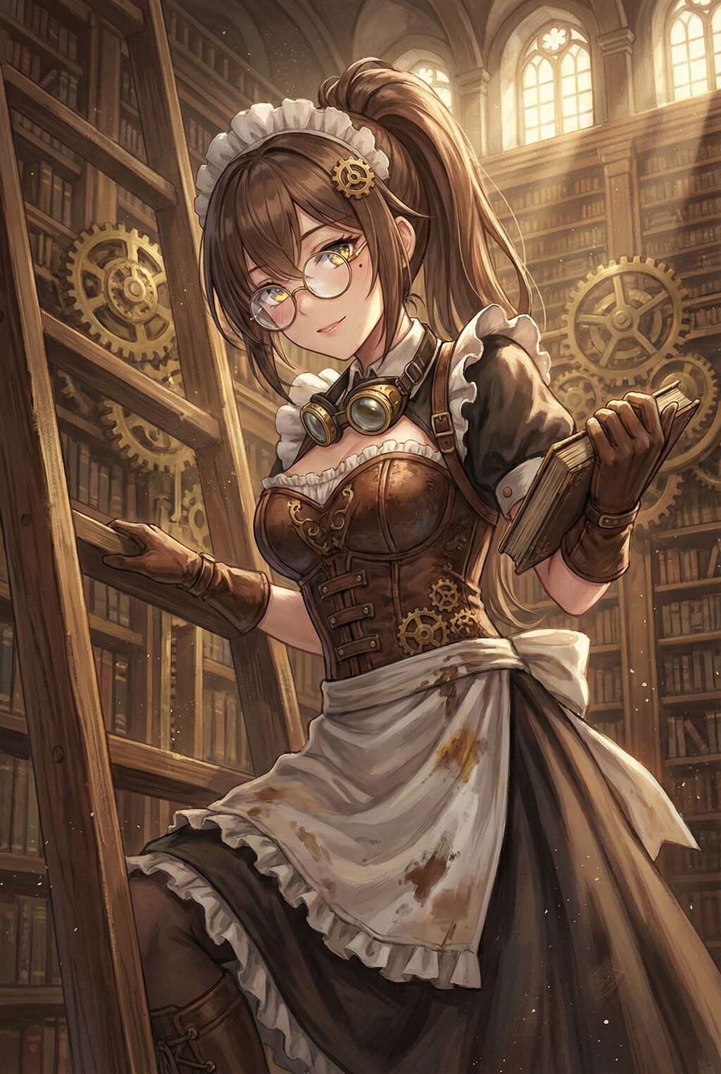 『 歯車図書館の司書 』 - The Clockwork Librarian