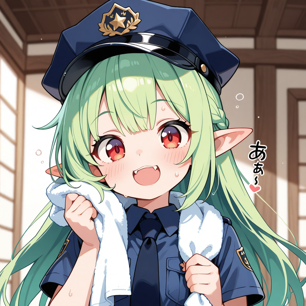 田舎の駐在さん。