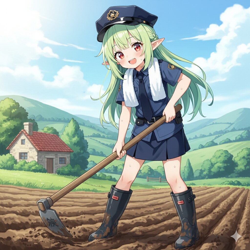 田舎の駐在さん。 | の人気AIイラスト・グラビア