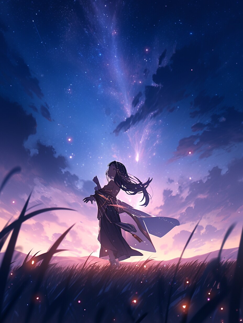 空に瞬き、地に咲く