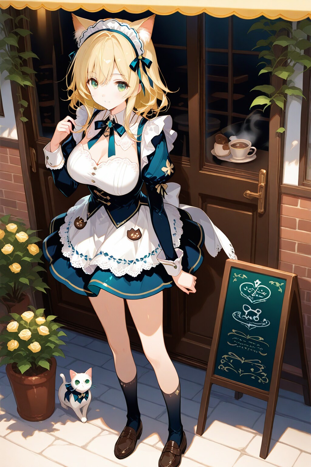 猫耳メイドの沙也ちゃん