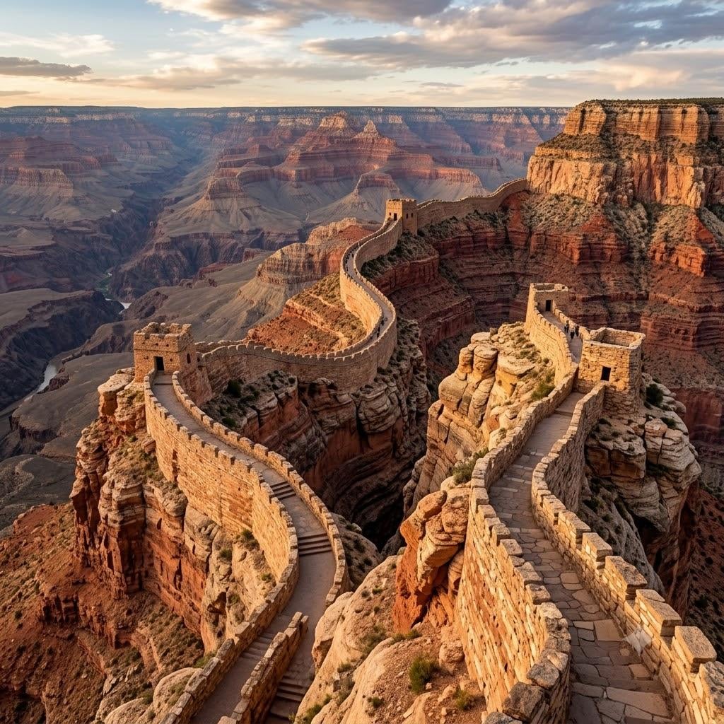 GrandCanyonの長城