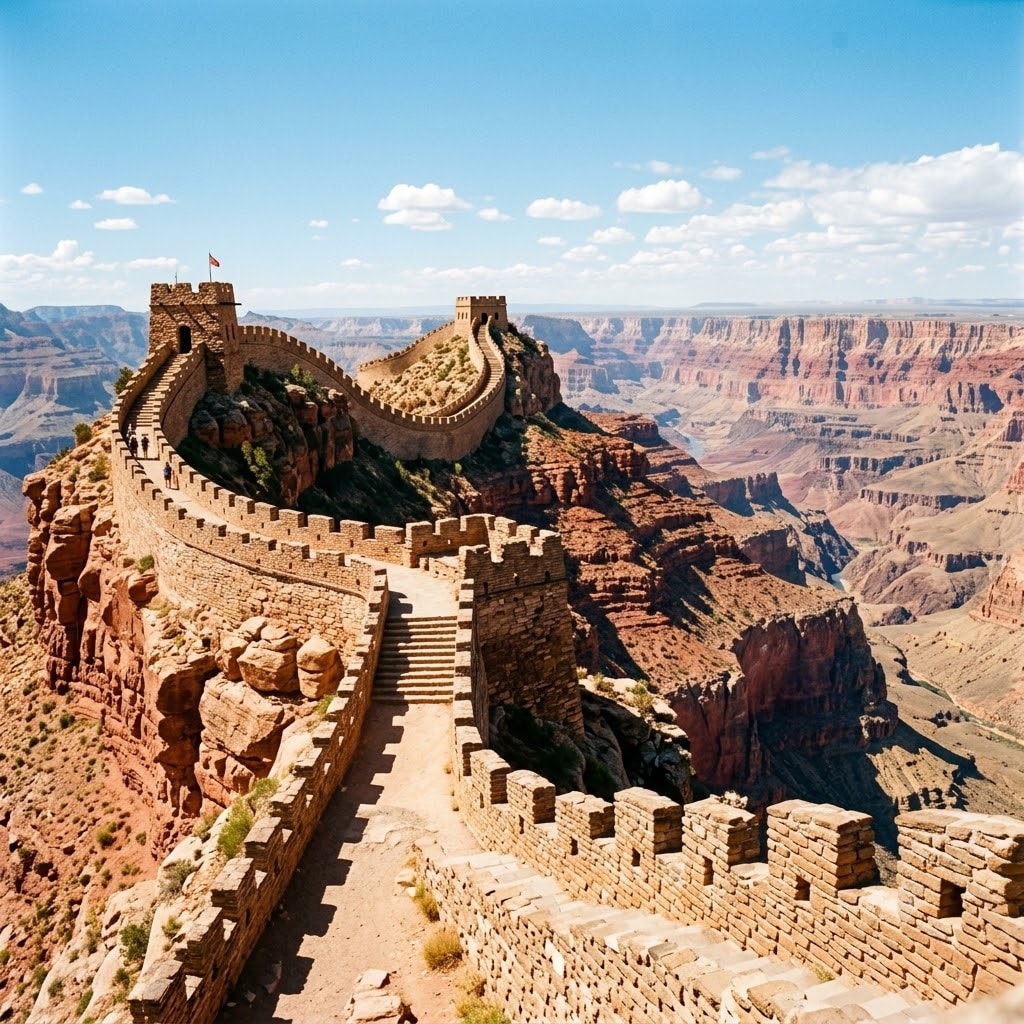 GrandCanyonの長城