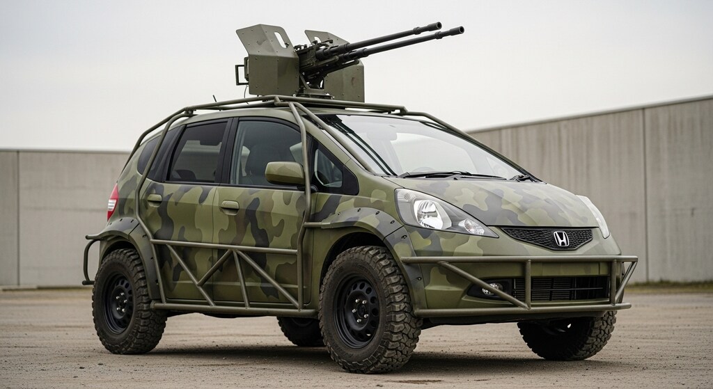 フィット軍用車