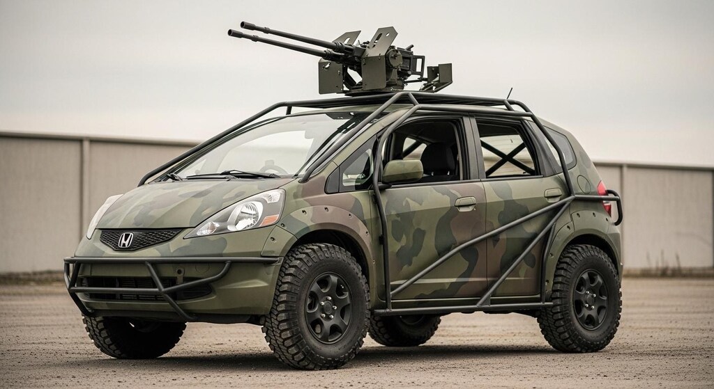 フィット軍用車