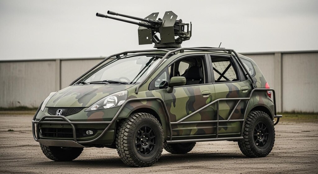 フィット軍用車