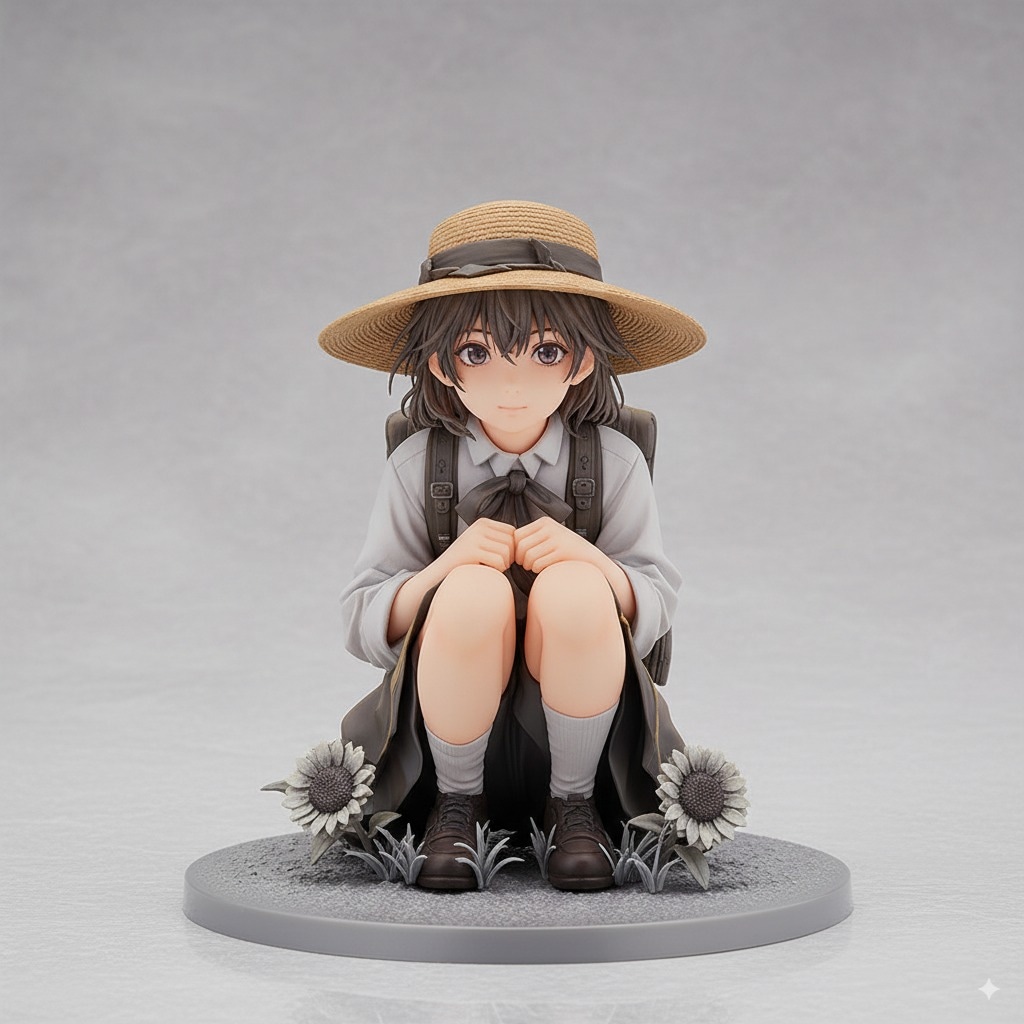 ひまわり畑で内緒のお話し (いろいろフィギュア45)