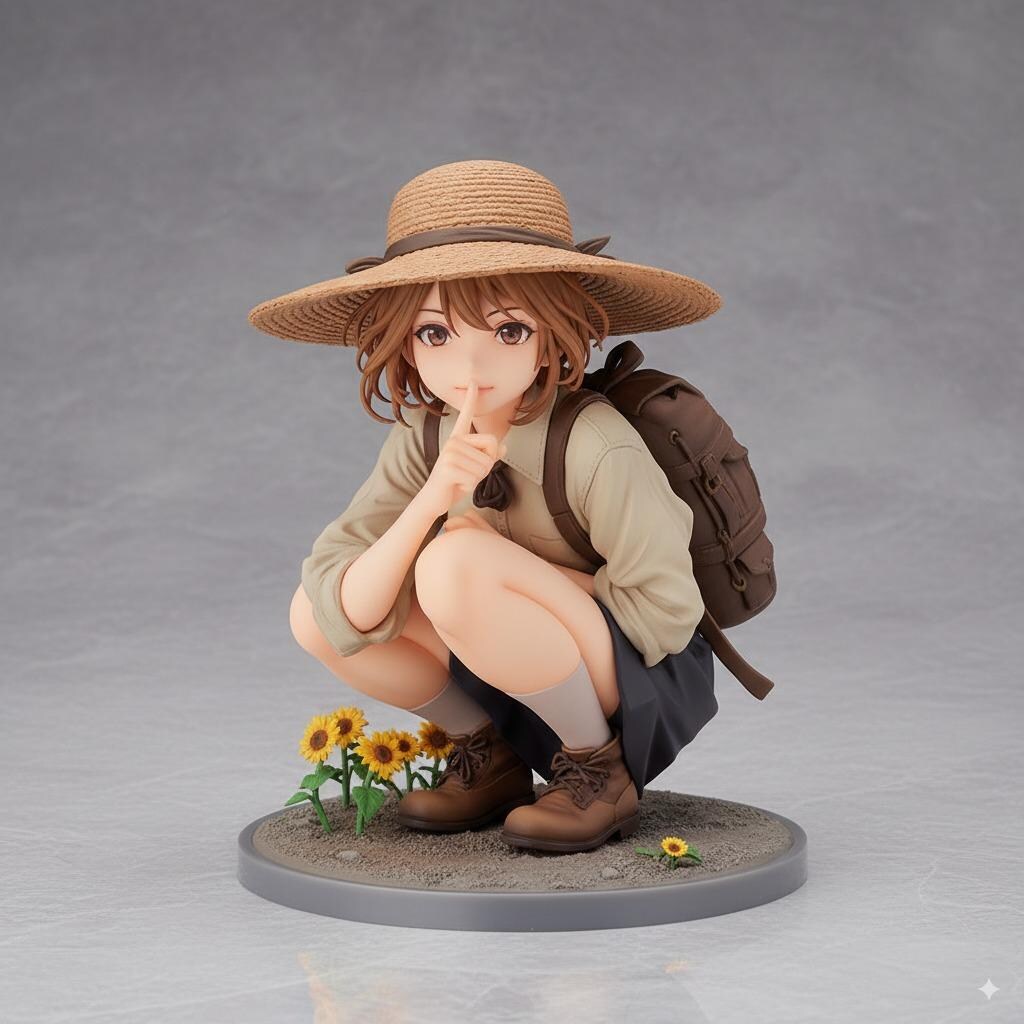 ひまわり畑で内緒のお話し (いろいろフィギュア45)