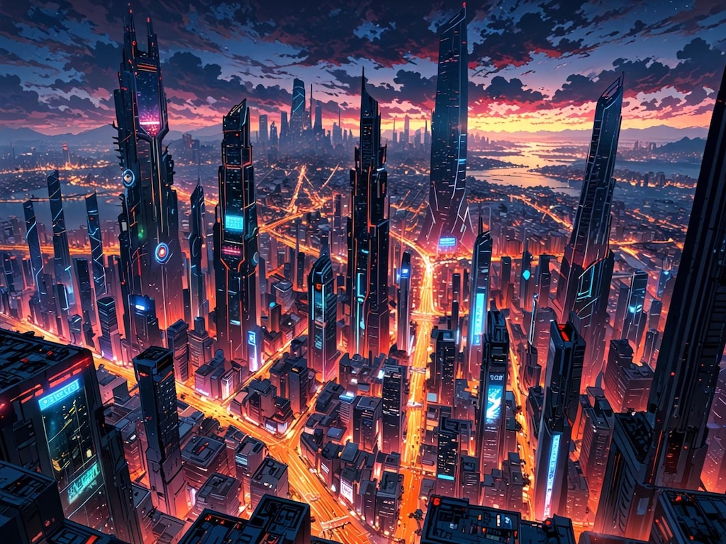 それはマグマの川のように