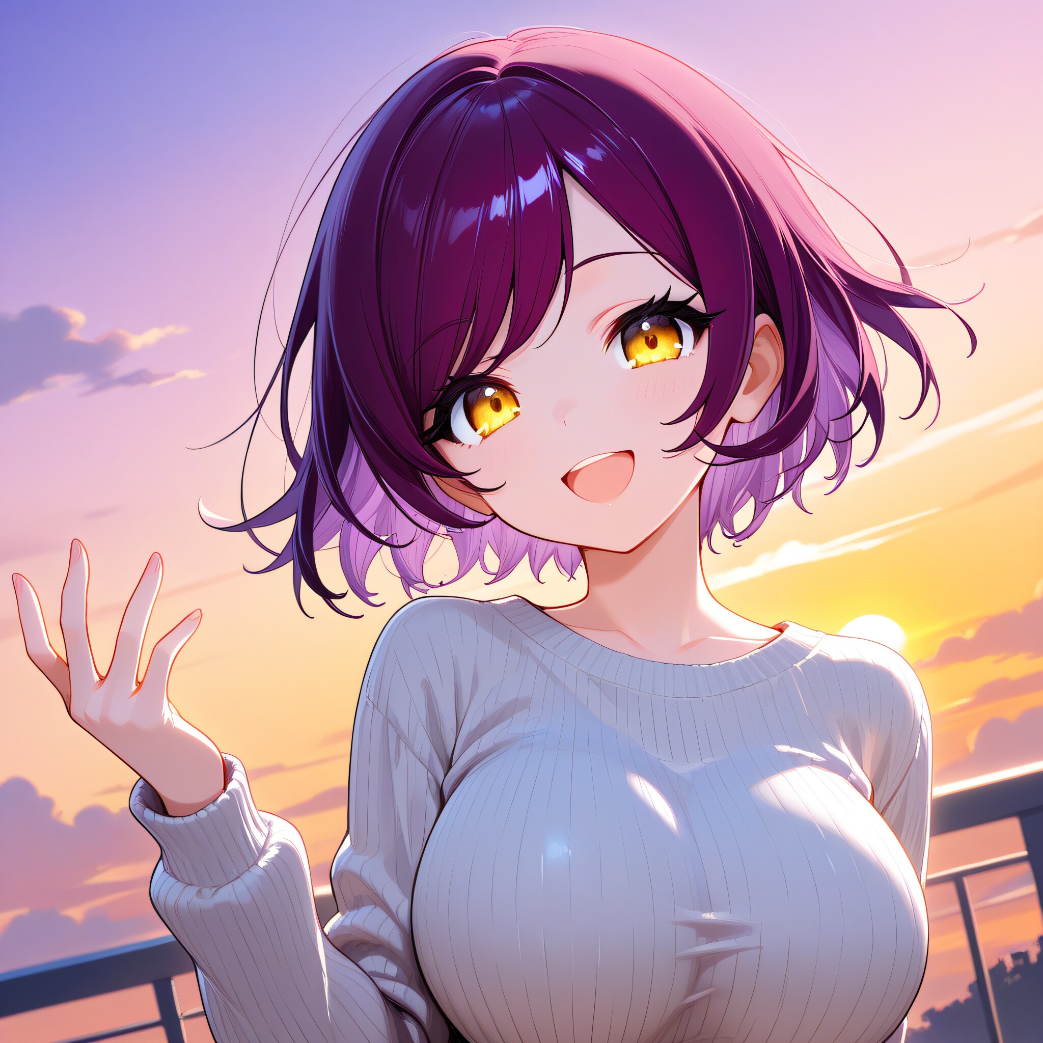 こんばんは（挨拶メイドの芽衣ちゃん）