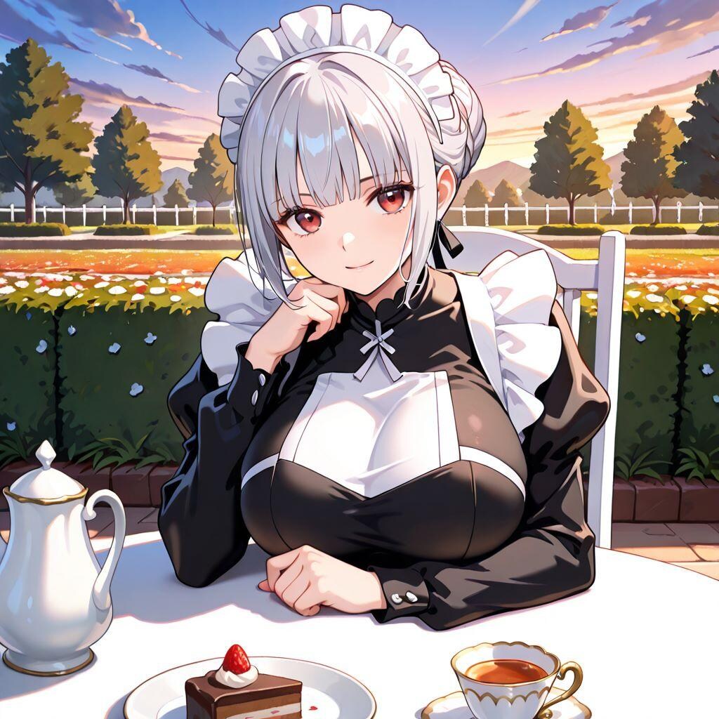 メイドとティータイム