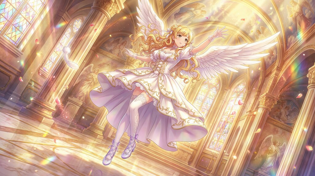 聖光舞う黄金の天穹