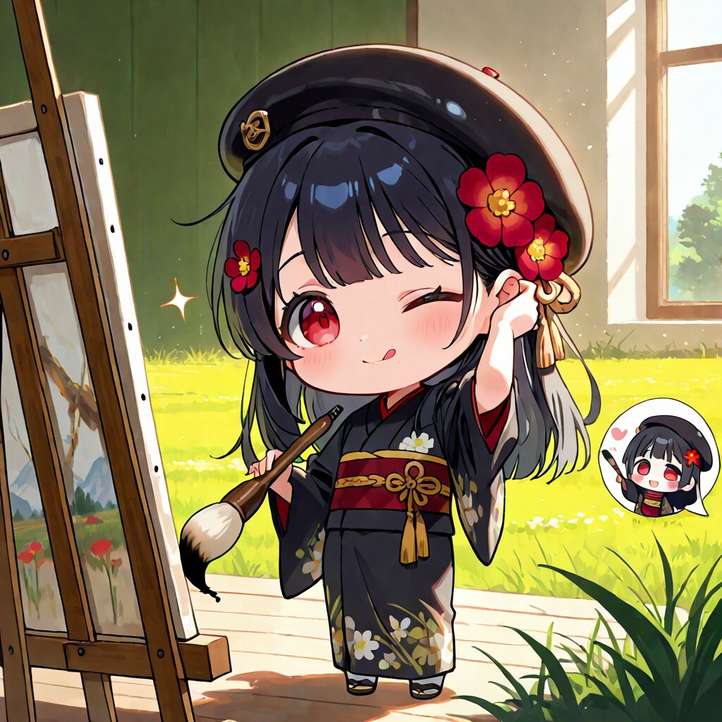 お絵描きミニトキヒメ | の人気AIイラスト・グラビア