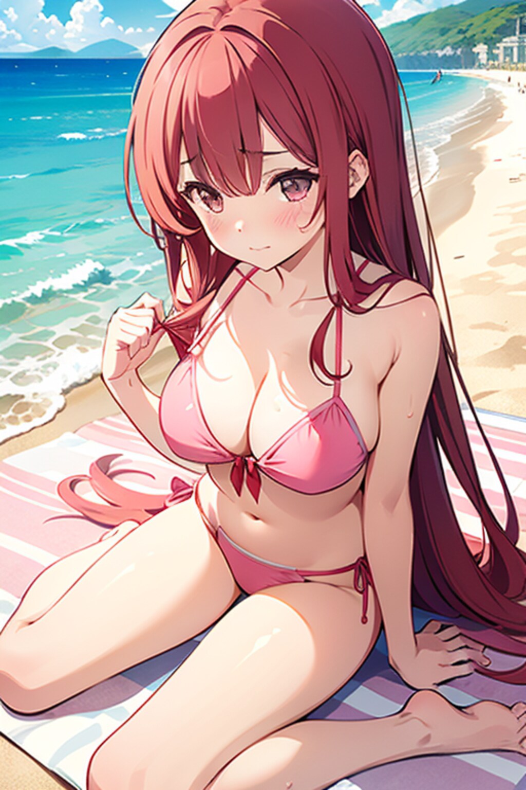 海に行こ～♪、もう来てる～♪