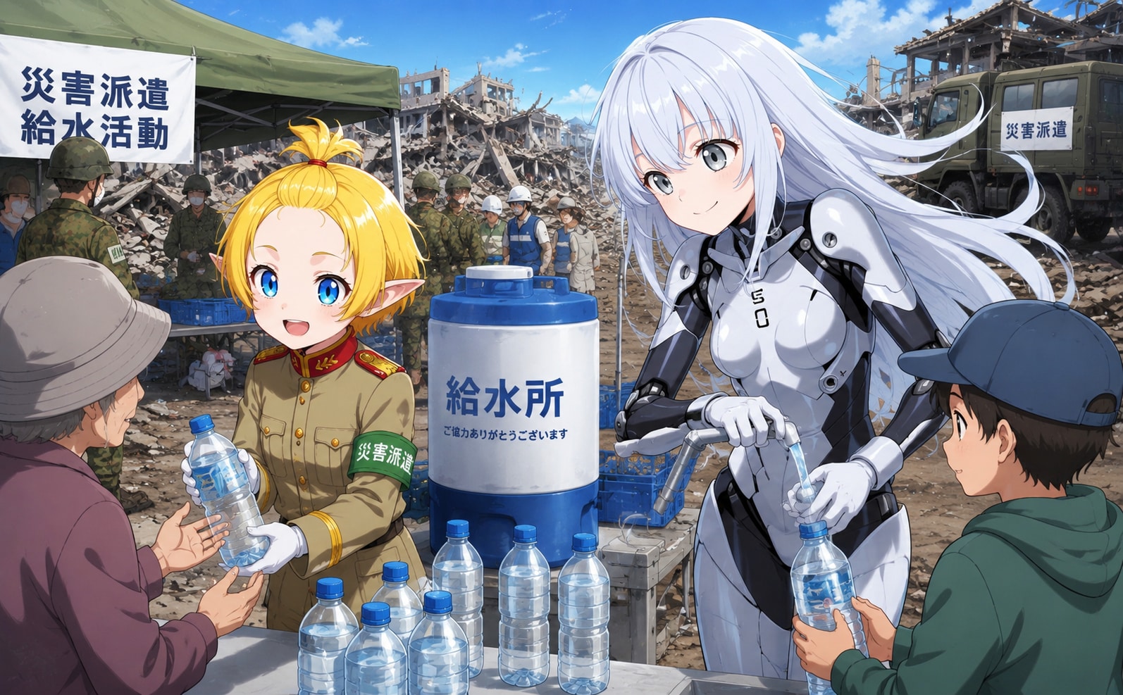 皆を守る力 | の人気AIイラスト・グラビア