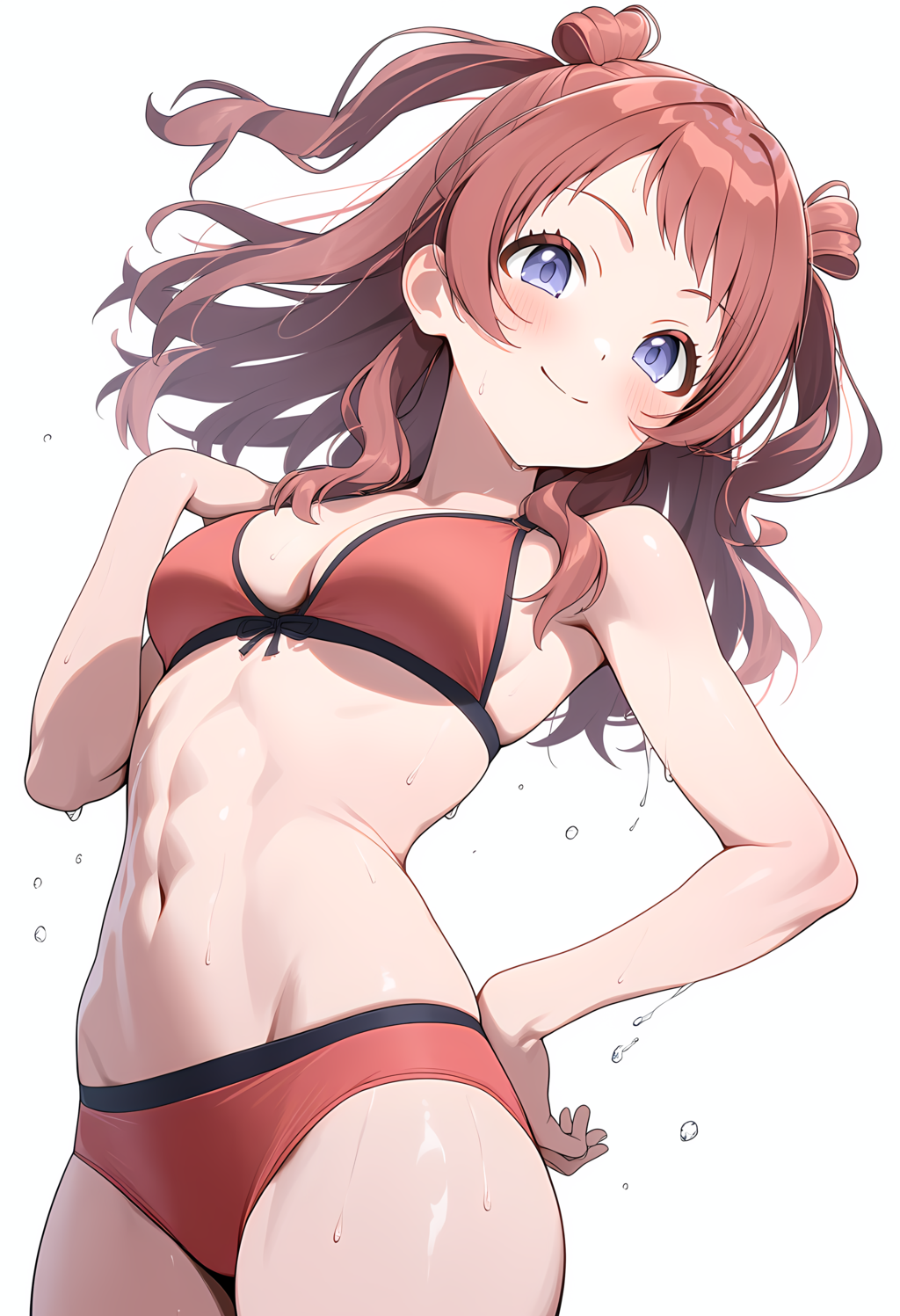 水着姿の花海咲季③