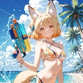 ヒナタの水遊び 5枚目