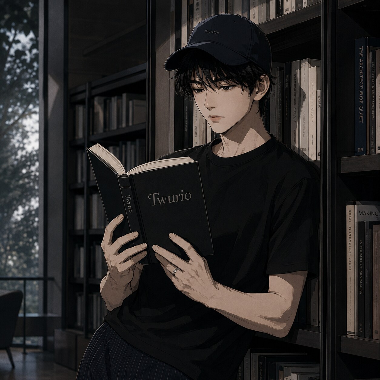 本を読むとぅりおくん📕 | の人気AIイラスト・グラビア