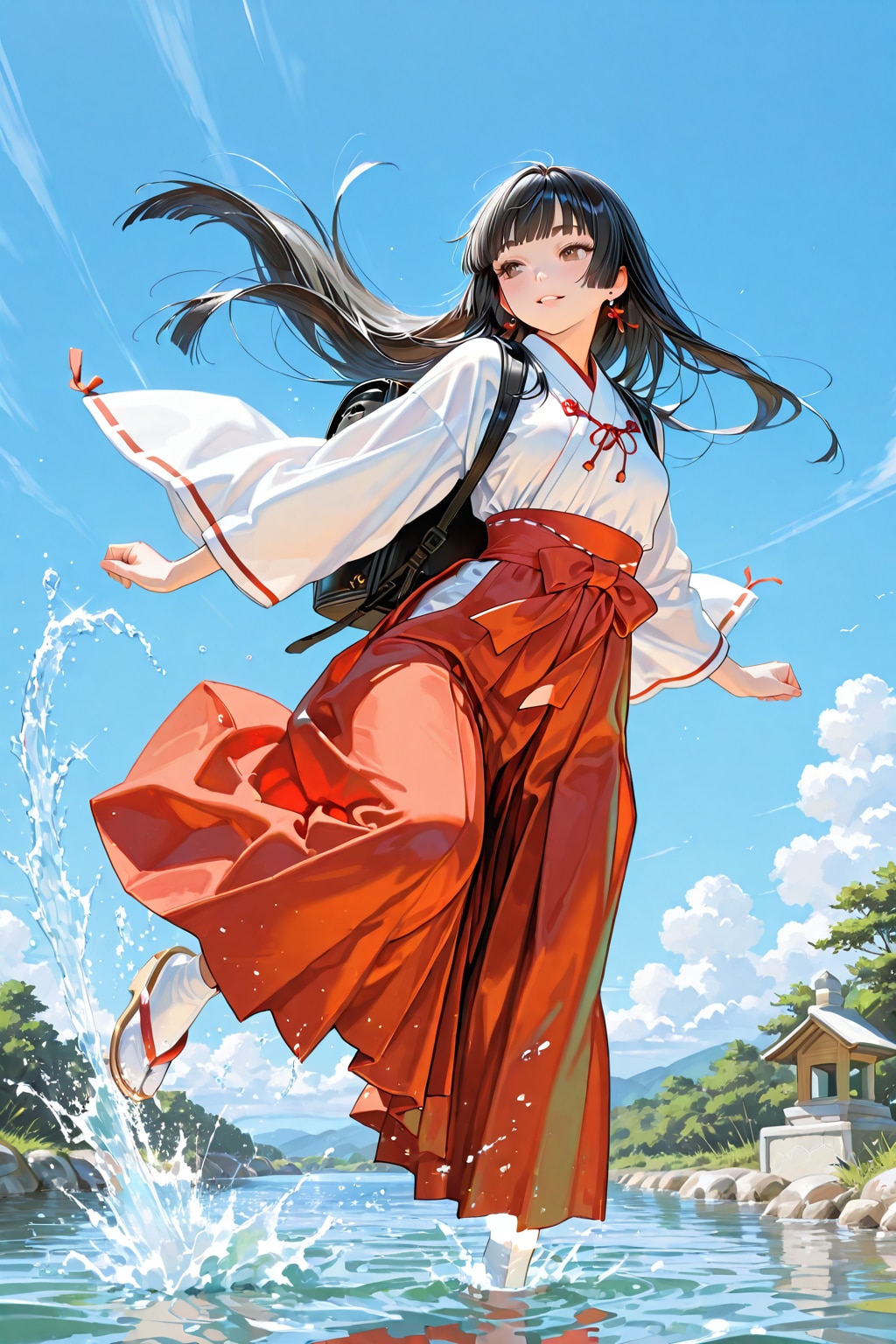 #川遊びさん