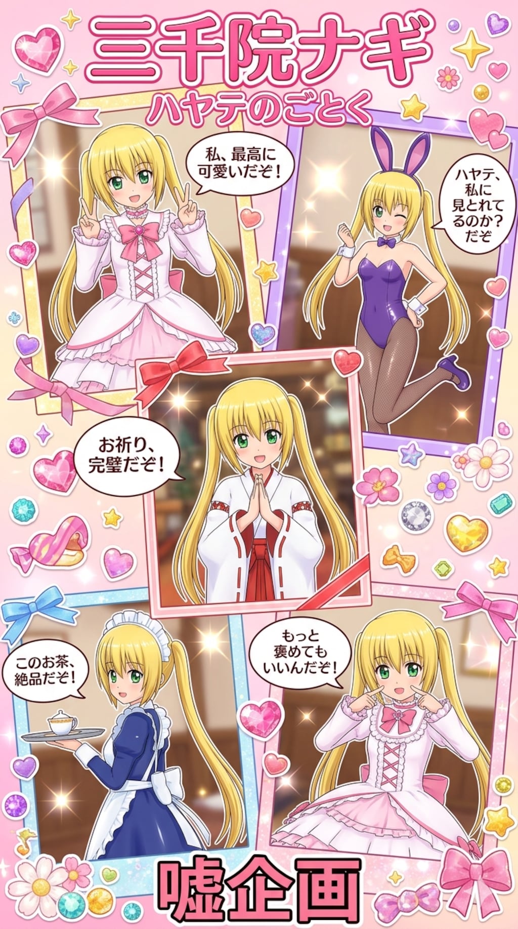 三千院ナギ　ハヤテのごとく