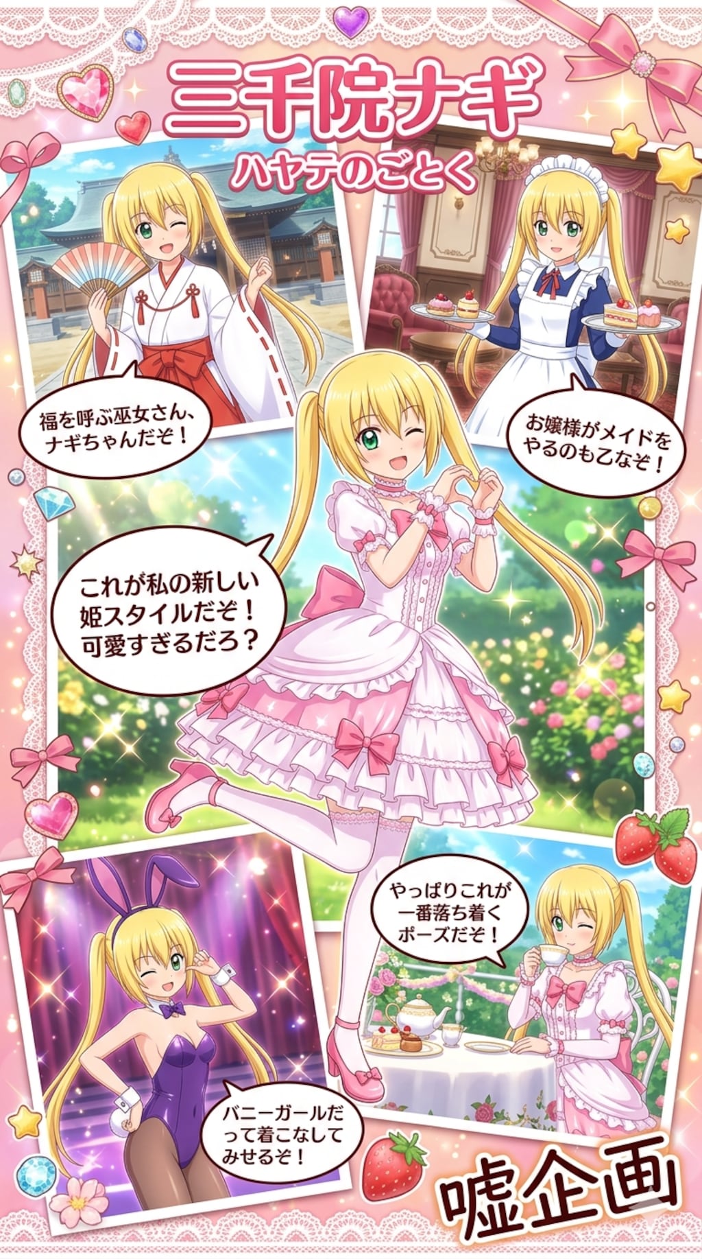 三千院ナギ　ハヤテのごとく