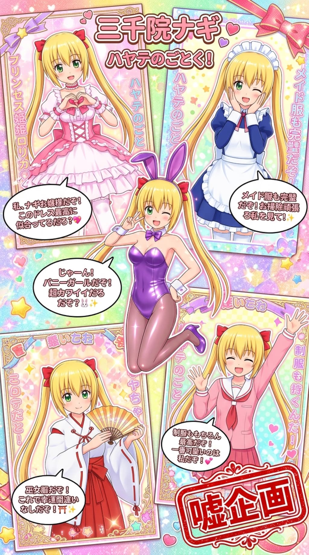 三千院ナギ　ハヤテのごとく