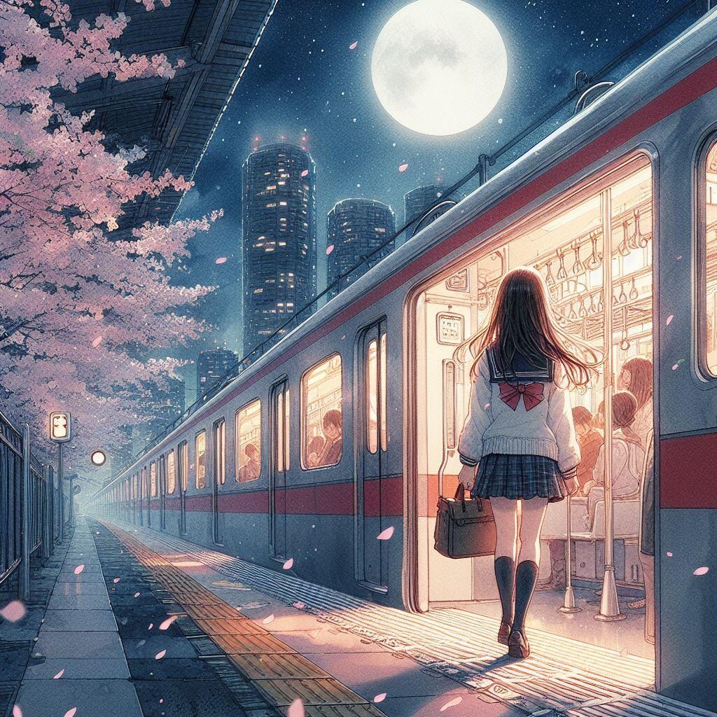 花冷列車 ／ 桜2024