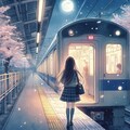 花冷列車 ／ 桜2024 3枚目