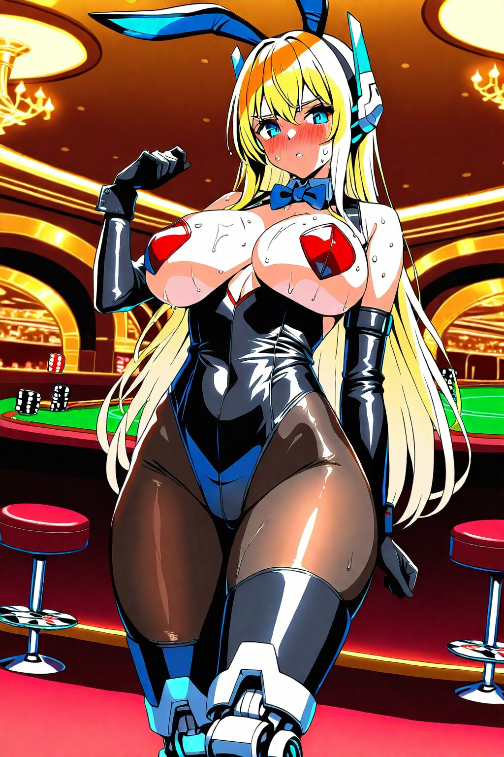 バニーガールのメカ娘