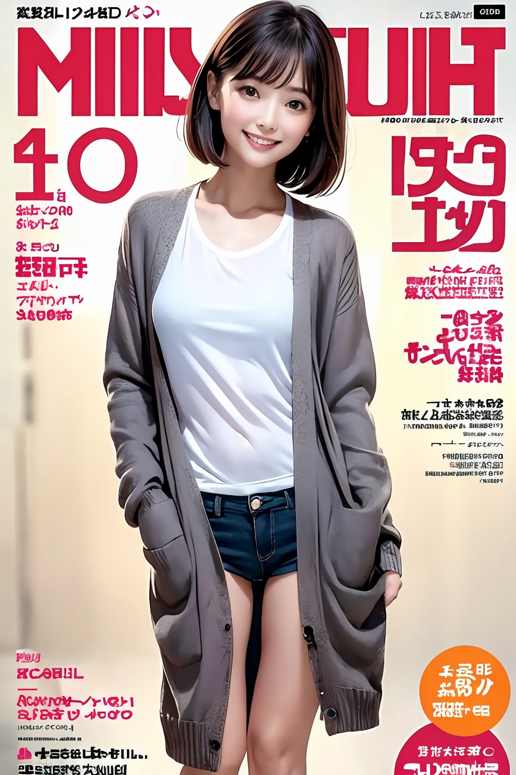 雑誌の表紙を飾る れなちゃん（５）