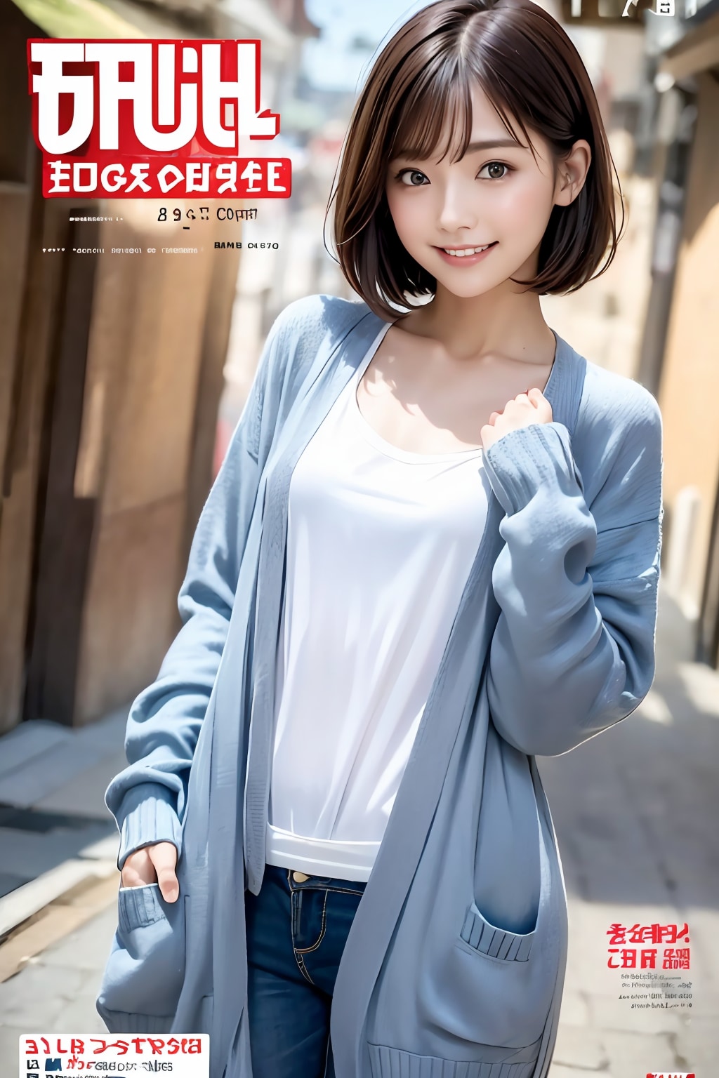 雑誌の表紙を飾る れなちゃん（５）