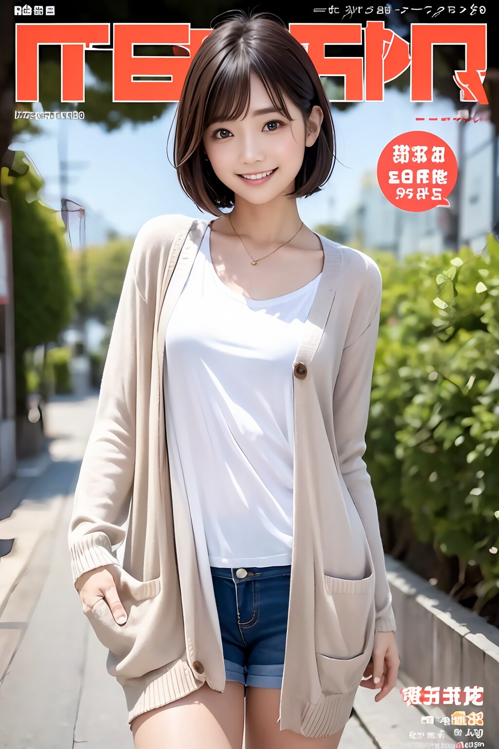 雑誌の表紙を飾る れなちゃん（５）