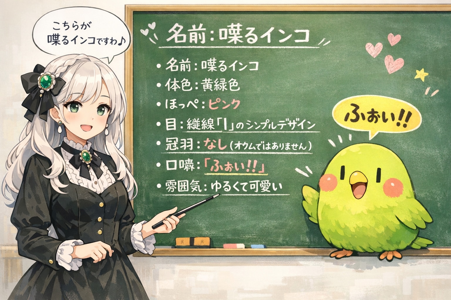 作者のChatGPTから見た喋るインコ | の人気AIイラスト・グラビア