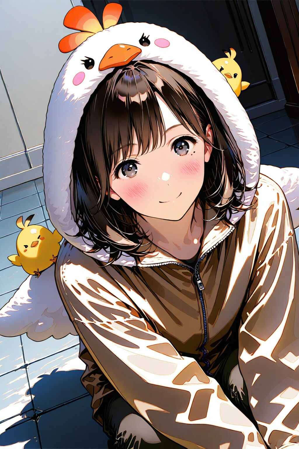 ひよこフード | の人気AIイラスト・グラビア