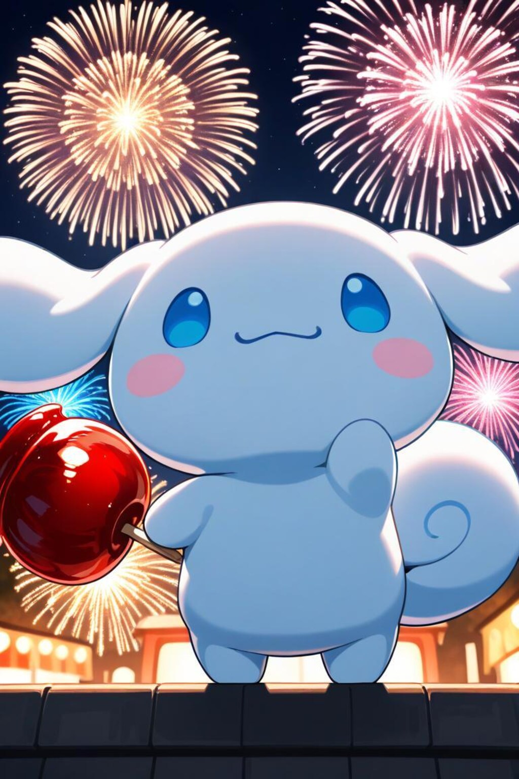 シナモロール　夏祭り