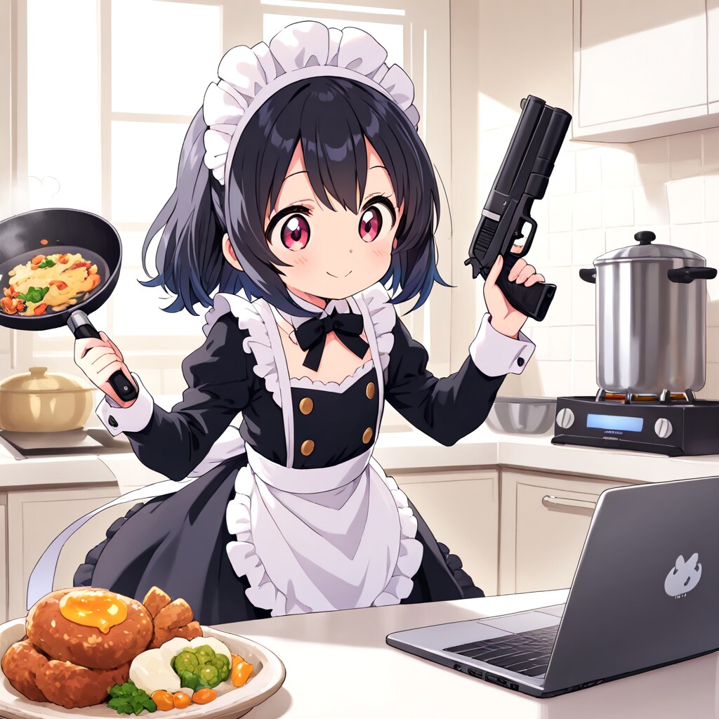 何でもこなすメイド兼執事さん。