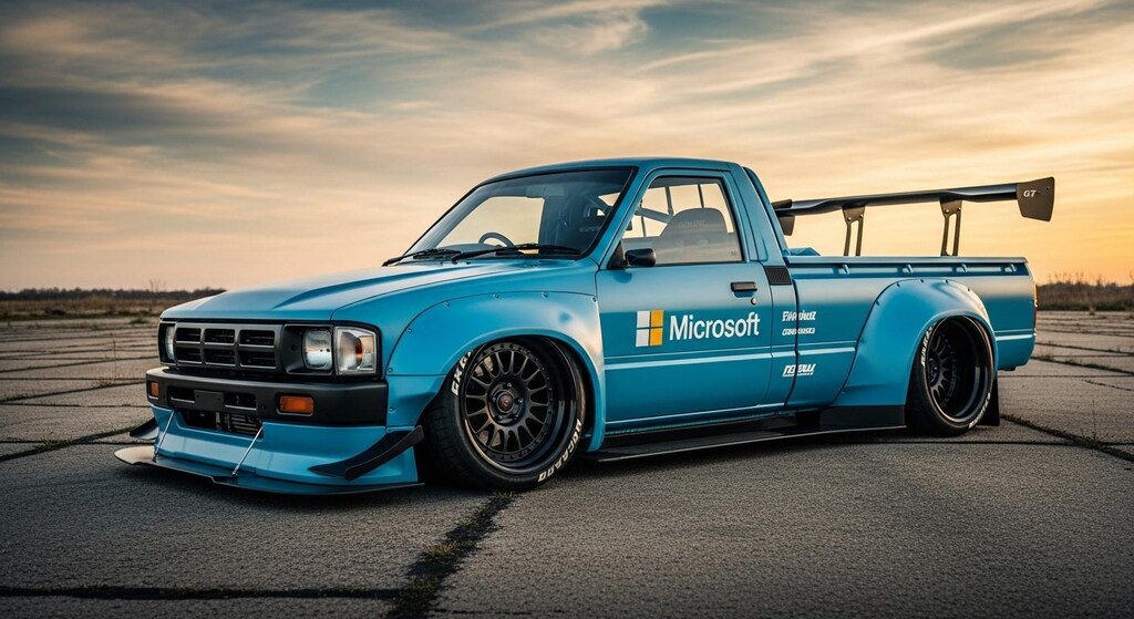 マイクロソフトハイラックストラック