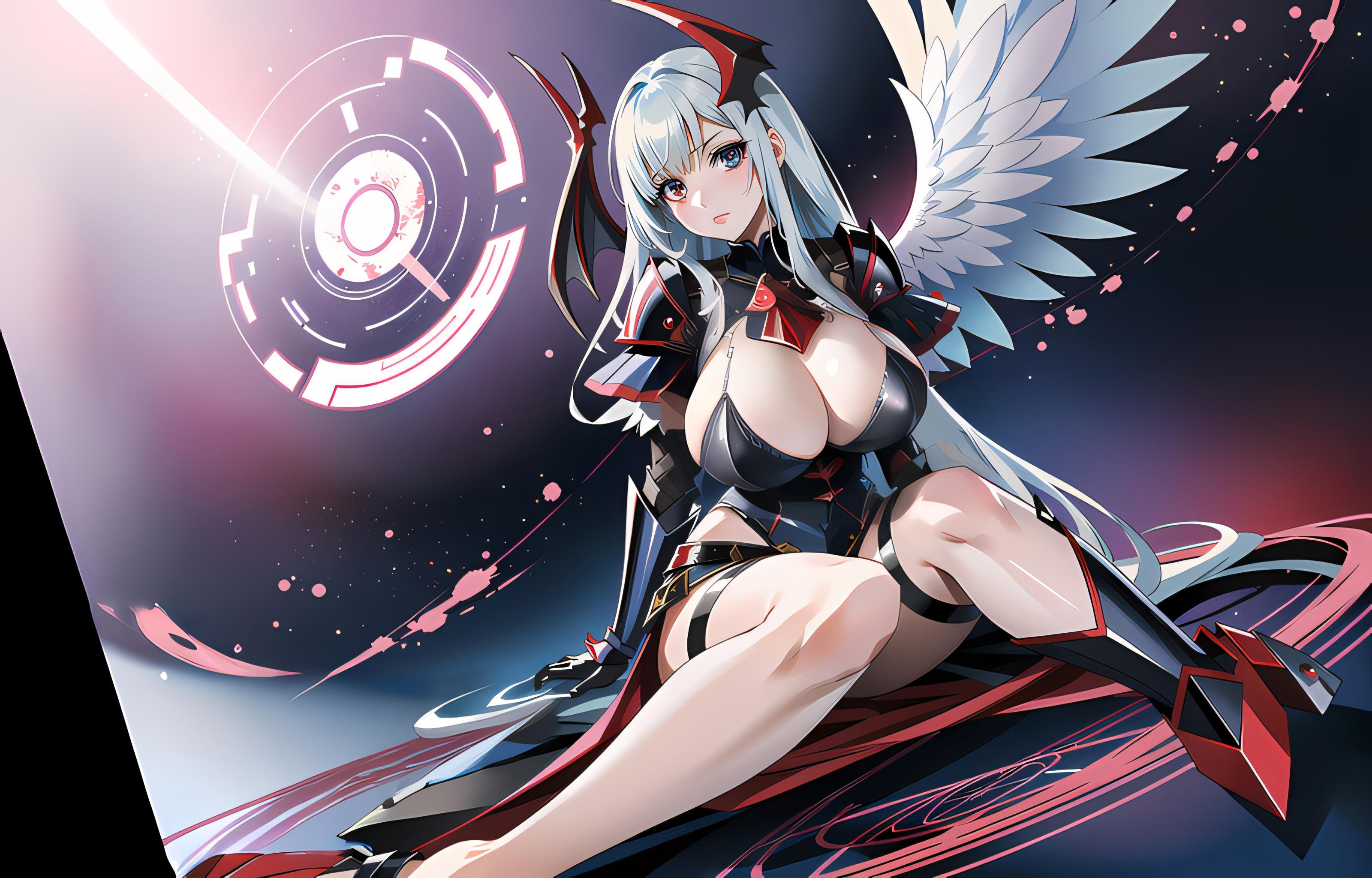 天使と悪魔のハーフちゃん