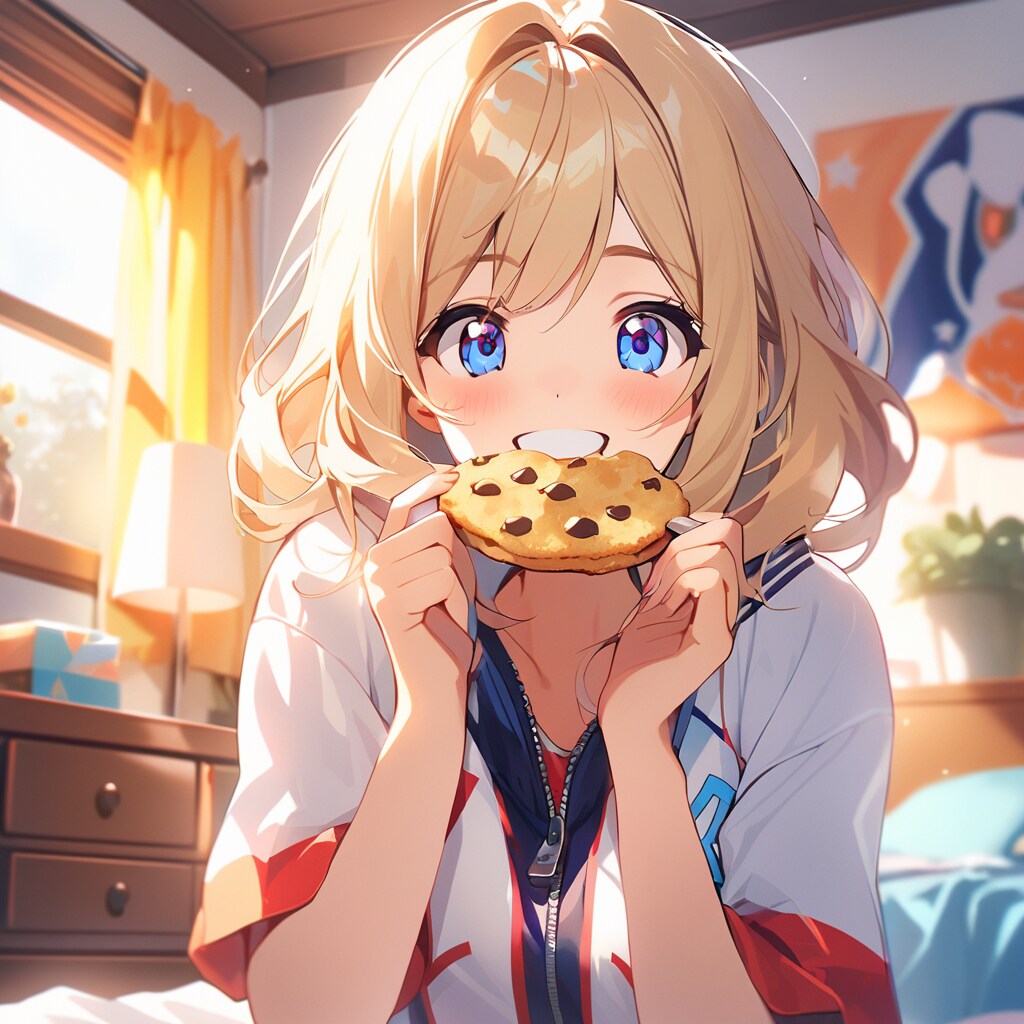 自室でリラックス