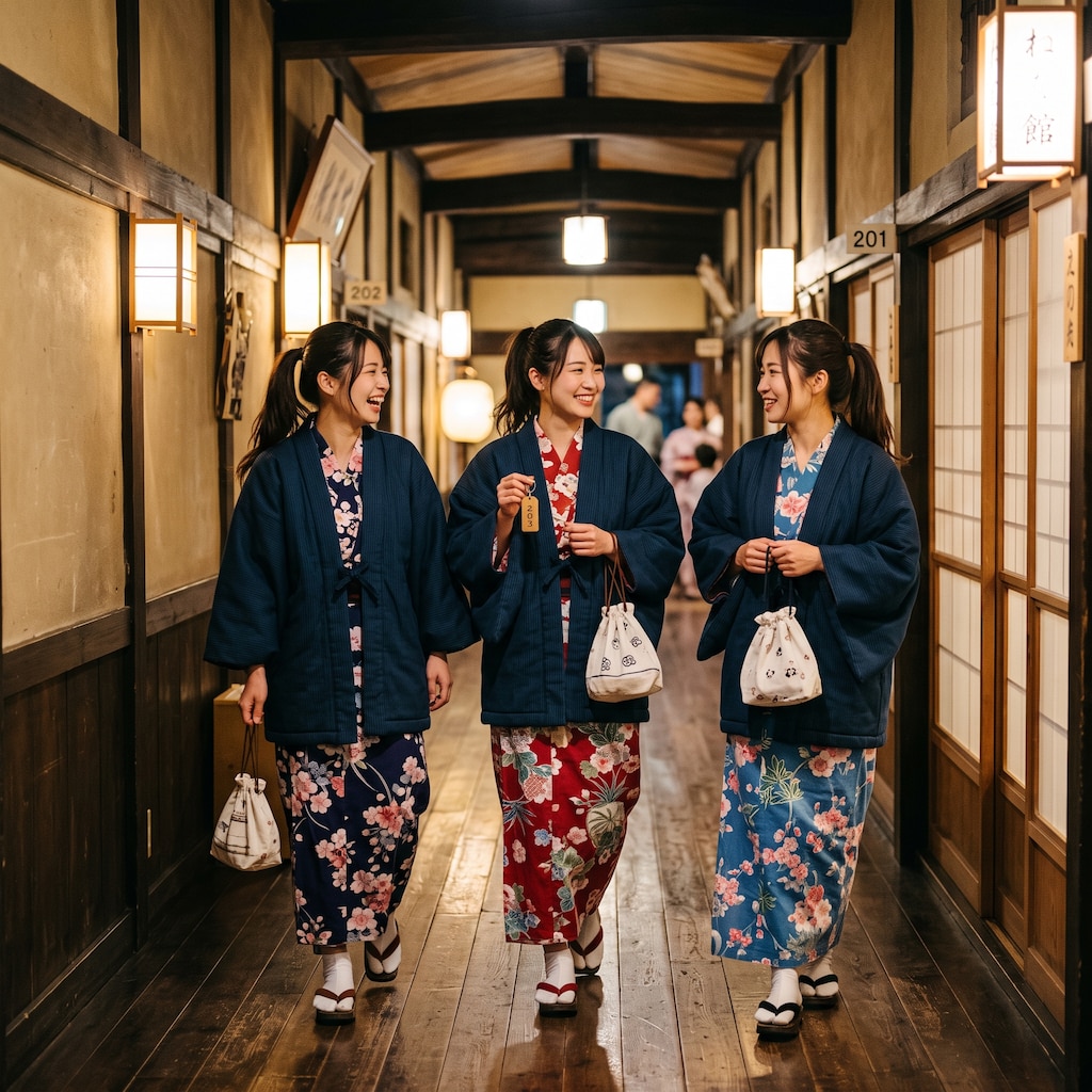 仲良し３人娘の卒業旅行