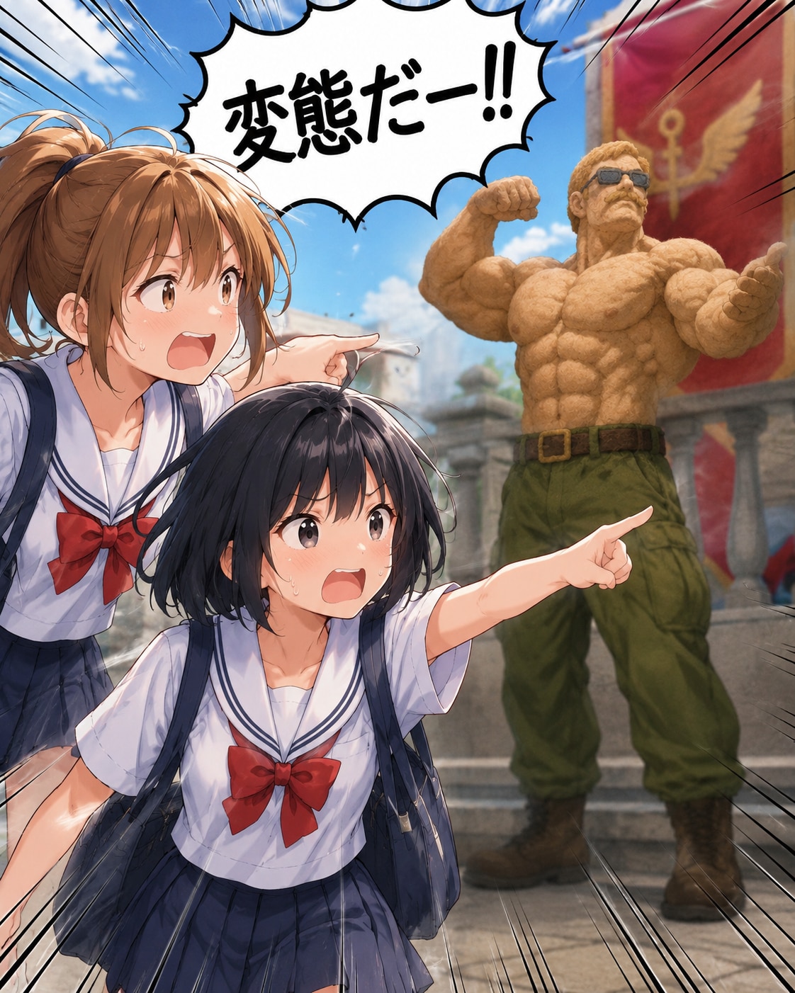 【回答】大変な変態だ