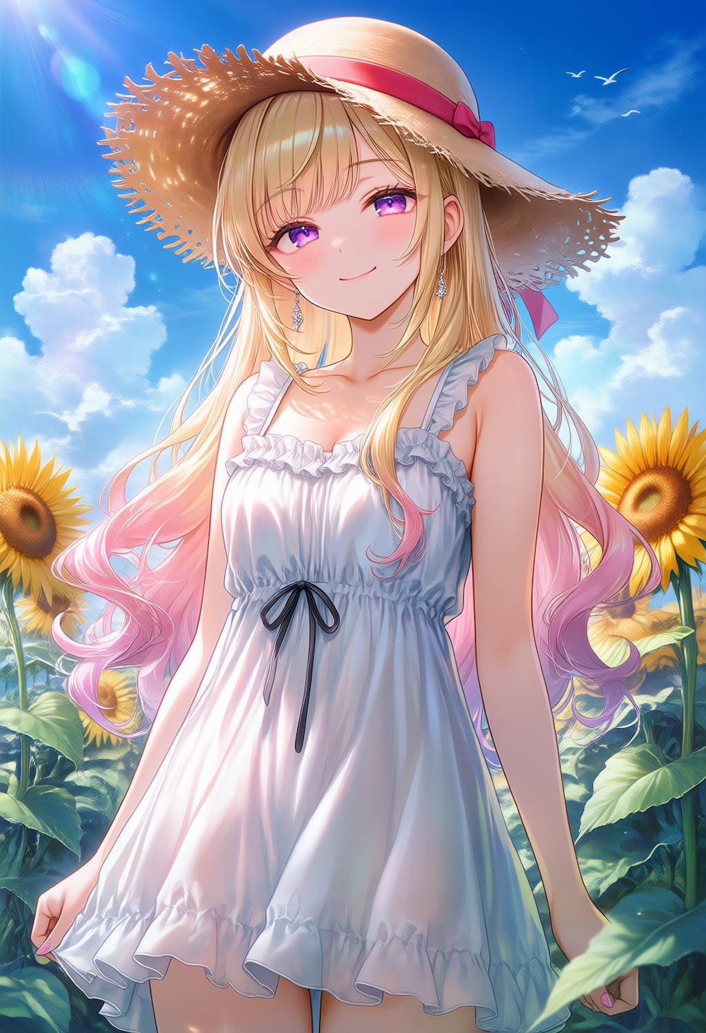 ひまわり畑で待ち合わせ