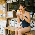 競泳美女、海の家 3枚目