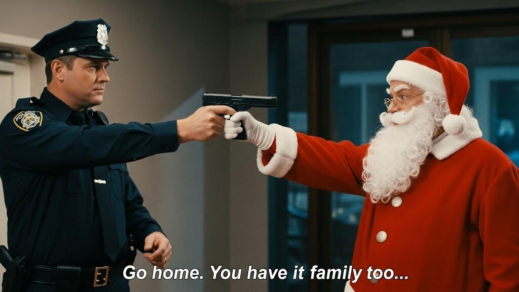 サンタにくにへ　かえるんだな