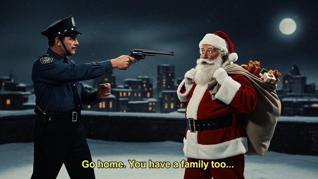 サンタにくにへ　かえるんだな