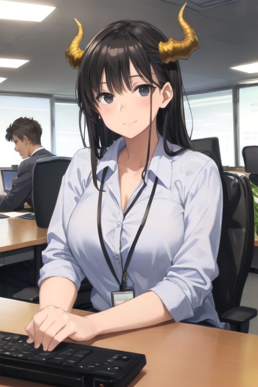 【先輩】ミスして大丈夫と言うも私には角が見える💦